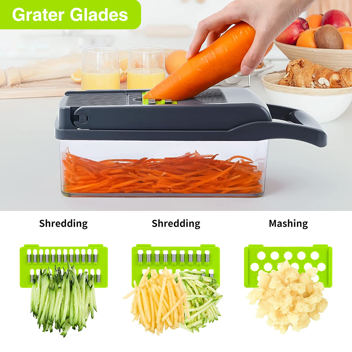 VEGGIE Spiral Slicer / Carrot Cutter